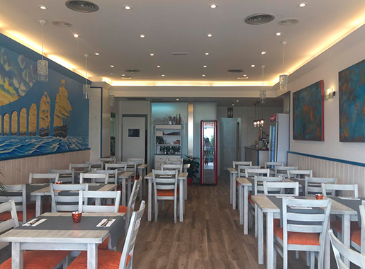 Tela Marinera Barcleona Comedor