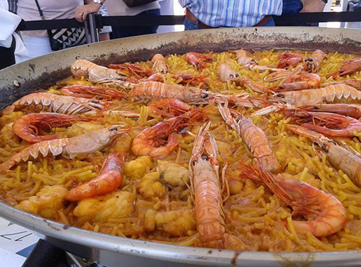 Chaparral Valencia Comida