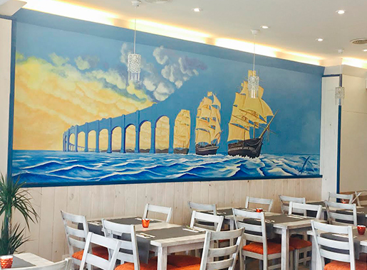 Tela Marinera Barcelona Comedor2