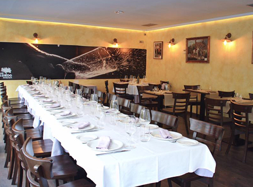 SidreríaPikondo Madrid Comedor