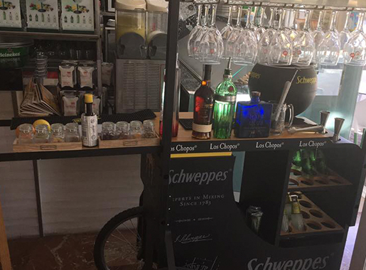 restaurante Los Chopos barra1