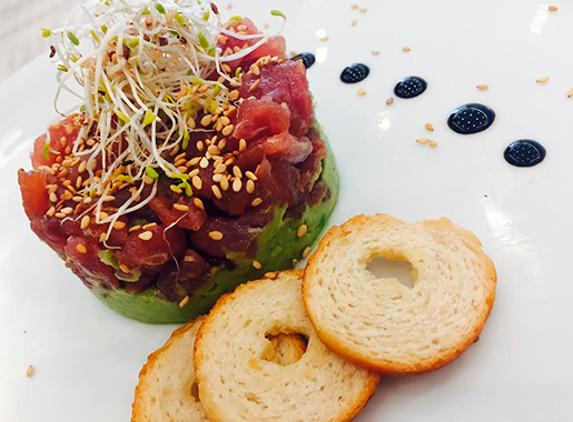 Tela Marinera Barcelona Comida2
