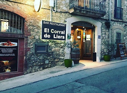 Corral de llers entrada