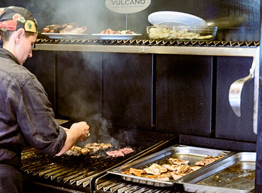 asador los manjares cocina