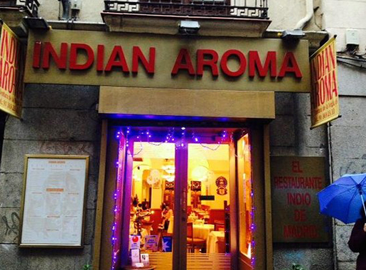 indian aroma entrada madrid