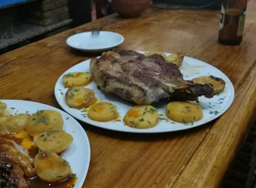 Meson Rincon Taurino plato