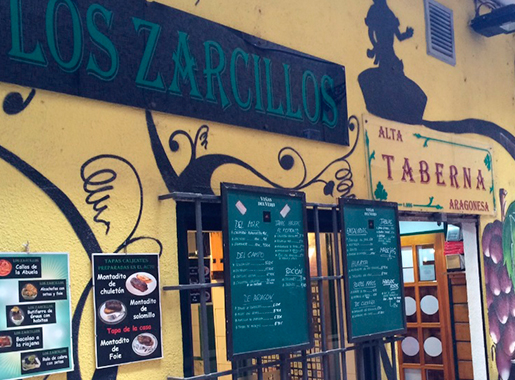 LosZarcillos Zaragoza Entrada