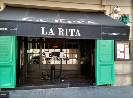 la rita entrada