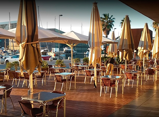 PortNautic Barcelona Terraza