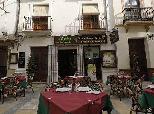 AbrasadorLaCarreta Málaga Terraza