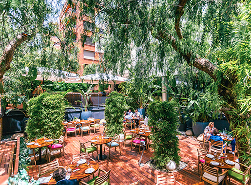 na sarria terraza restauranis