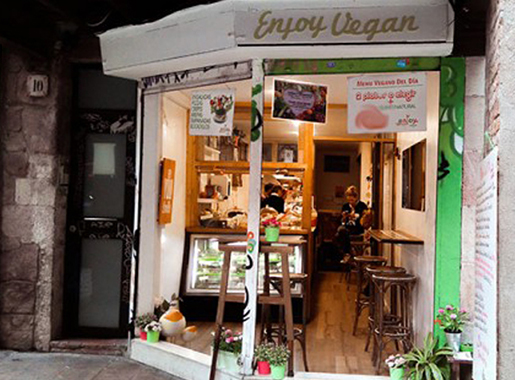 entrada enjoy vegan barcelona