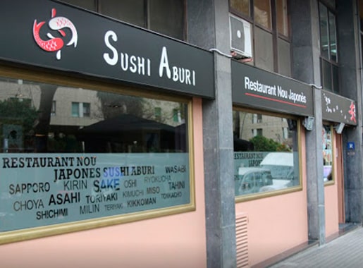sushi aburi entrada