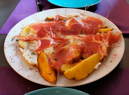 uranis azahar c2 jamon con huevos
