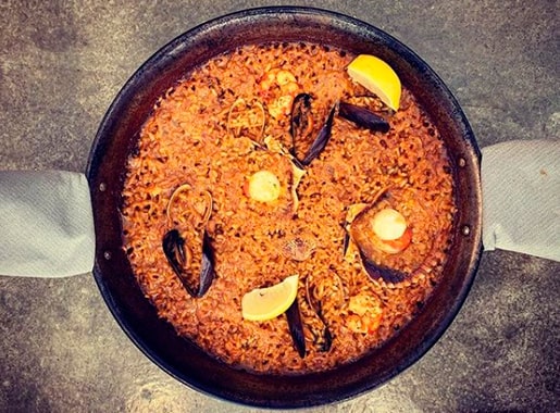 uranis le ciel c1 paella marisco