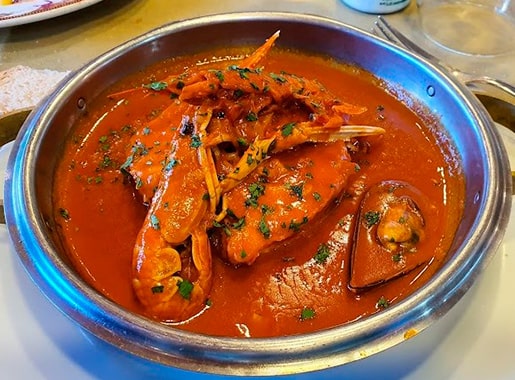 uranis sacromonte c2 gambas en salsa