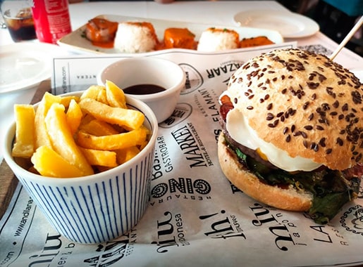 uranis truman c1 hamburguesa completa