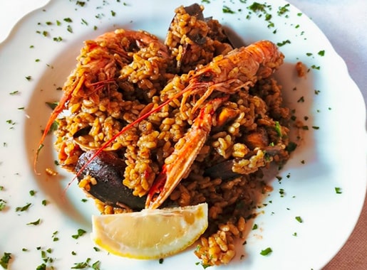 uranis volcanic c2 paella marisco