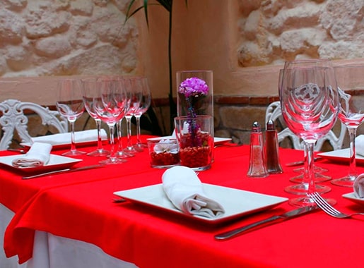urante marbella L2 mesa centro flor