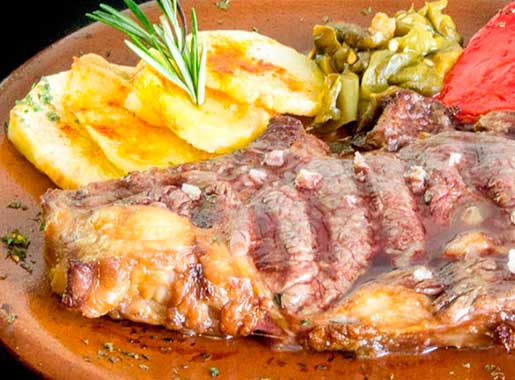 urante nela c1 entrecot con patatas