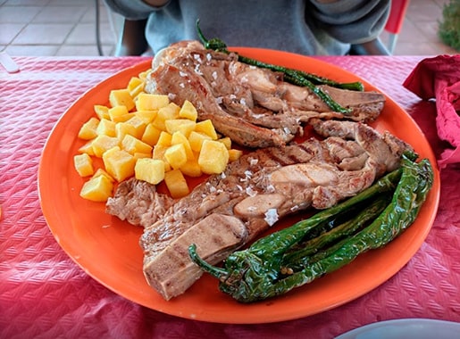 urantes mirador grenal c1 chuletas pimiento