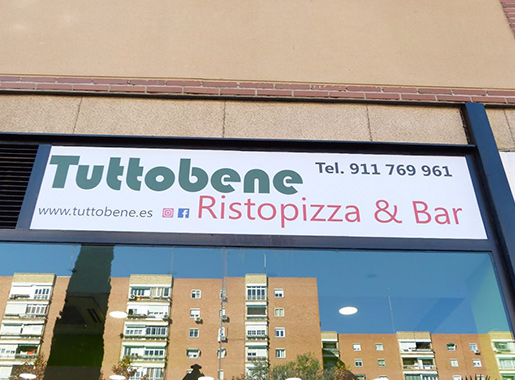 restaurante tuttobene entrada