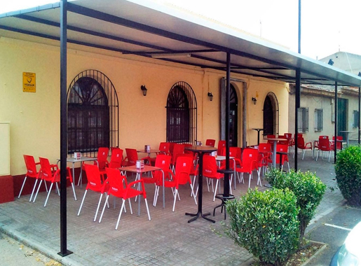 terraza asador